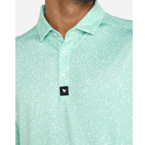 NEW Bad Birdie Pique Polo‎ Golf Shirt Mens S "Abyss" Mint Performance MSRP $78 - Picture 3 of 4